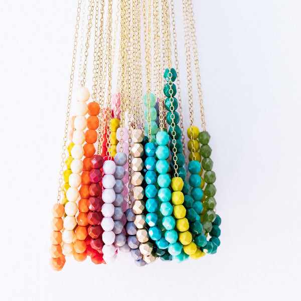 Colorful Bead Necklace 