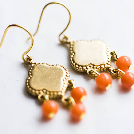 Little Coral Chandeliers