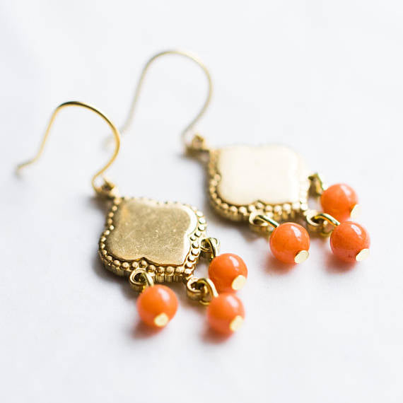 Little Coral Chandeliers
