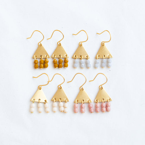 Little Triangle Earrings